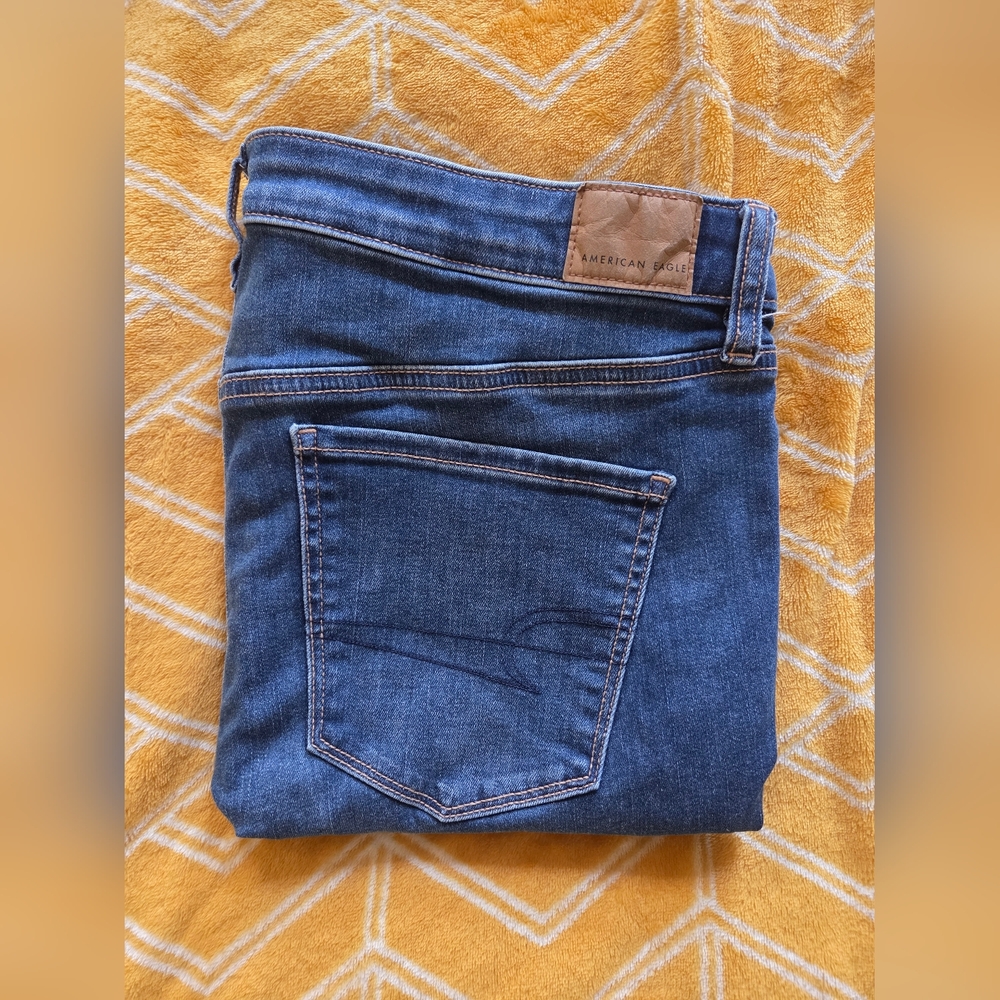 American Eagle Next Level High Rise Jeggings (14 LONG)